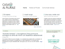 Tablet Screenshot of casaalplurale.org